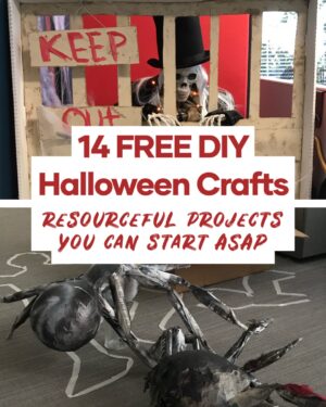 14 FREE Fun and Easy DIY Halloween Crafts