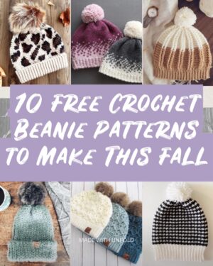 10 Free Crochet Beanie Patterns to Make this Fall